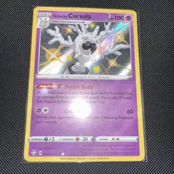 Galarian Cursola SV050/SV122 Shining Fates Shiny Holo Rare Pokemon TCG - Image 1
