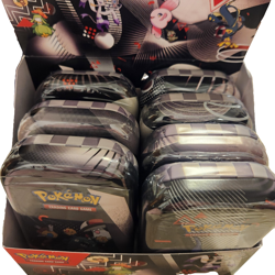 Pokemon TCG SV10.5 Black Bolt White Flare Unova Mini Tin Lot of 7 - Image 1