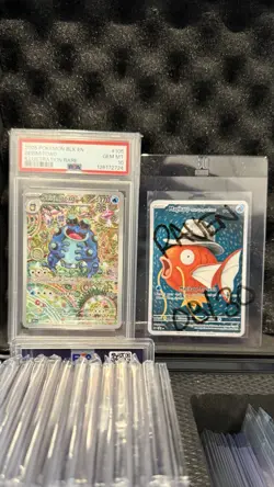 🐸 2025 POKEMON BLK EN-BLACK BOLT ILLUSTRATION RARE #105 SEISMITOAD PSA 10 🐸 - Image 1