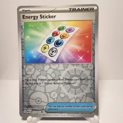 Pokemon TCG Scarlet & Violet 151 Energy Sticker Reverse Holo 159/165 - Image 1