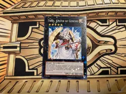 Tiras, Keeper of Genesis BP01-EN029 Starfoil NM Yugioh Card - Image 1