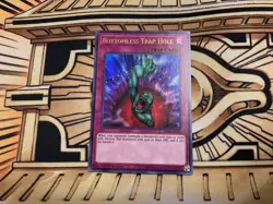 Bottomless Trap Hole BLRR-EN101 1st Ultra Rare LP Yugioh Card - Image 1