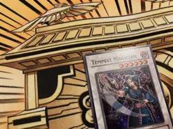 Tempest Magician SOVR-ENSE1 Super Rare LP Yugioh Card - Image 2