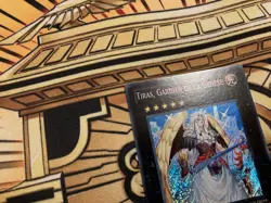 Tiras, Keeper of Genesis GENF-EN044 1st French Secret Rare VLP Yugioh Card - Image 2