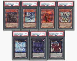 YuGiOh Graded PSA 10 Dragon Card Lot Holo Secret Rare 2025 QCAC Japanese - Image 1