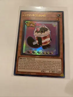 Cupsy Yummy | Great Centering | NM | Ultra Rare JUSH-EN016 | Yugioh - Image 2