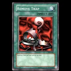 YuGiOh - Remove Trap - Spell Card - Image 2