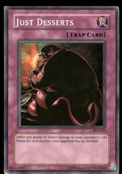 Just Deserts - Trap Card - YuGiOh - Image 1