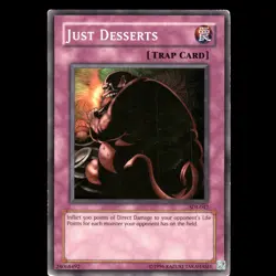 Just Deserts - Trap Card - YuGiOh - Image 2