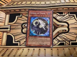 Sphere of Chaos RGBT-EN093 1st Secret Rare HP Yugioh Card - Image 1