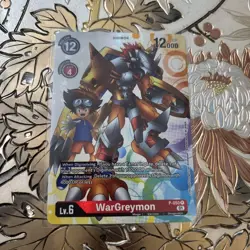 Digimon Card Game WarGreymon Foil P-050 - Image 1