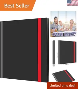 Durable 624-Card Trading Card Album with 12 Pockets - Ideal for Yu-Gi-Oh & More - Image 1