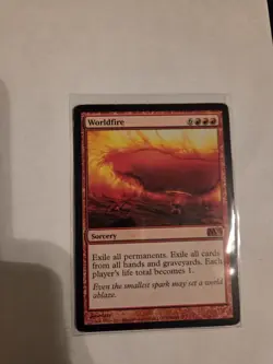 MTG Worldfire Core Set 2013 Card #158/249 Regular Card MP - Image 1