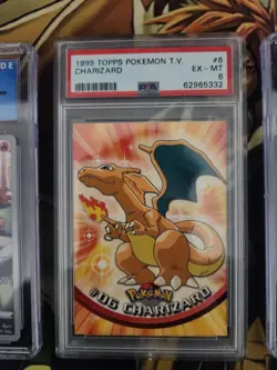 Pokemon Graded Card Slab Collection Lot Charizard Topps Hitmonchan Base Japanese - Image 3