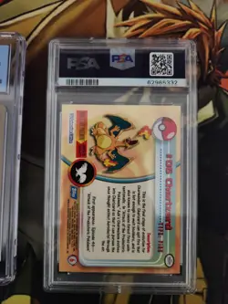 Pokemon Graded Card Slab Collection Lot Charizard Topps Hitmonchan Base Japanese - Image 4