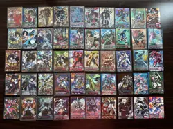 Bandai Gundam TriAge Card Game 50 Cards Trading Cards Set with Mixed Packaging - Image 1