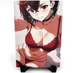 Dandadan Momo Ayase Sexy Lingerie Anime Waifu Girl Lewd Goddess Story Art Card - Image 1