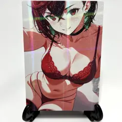 Dandadan Momo Ayase Sexy Lingerie Anime Waifu Girl Lewd Goddess Story Art Card - Image 2