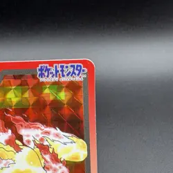 1997 Bandai Carddass Moltres File No.146 Prism Holo Pokemon Card Japanese JP - Image 4