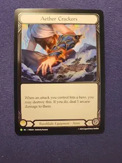 Flesh and Blood Aether Crackers Gen Con 2025 Event Promo Card - Image 1