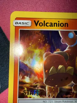 Pokemon - Volcanion - Sm179 - Sun & Moon - Unbroken Bonds - Staff Card Promo - Image 3