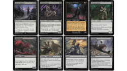 15 Card Zombie Tribal Commander/Tribal Lot Liliana's Mastery Rare NM - Image 1