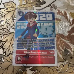 Digimon Card Game Hiro Amanokawa (Alternate Art) RB1-032 - Image 1