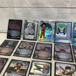 Dragon Ball Z CCG TCG Card Game Saiyan Saga W/Foils Lot 250+ Cards - Image 3