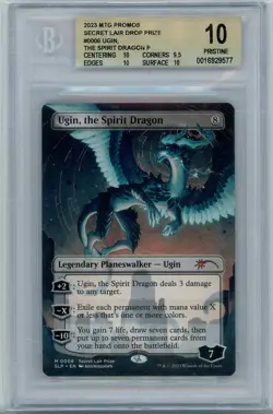 MTG Secret Lair Prize - Ugin, The Spirit Dragon - BGS 10 M006 - Image 1