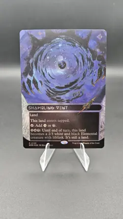 MTG Edge Of Eternities Shambling Vent Borderless Galaxy Foil 0128 - Image 1