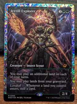 ICETILL EXPLORER Fracture Foil - Edge of Eternities - MTG Magic: The Gathering - Image 1