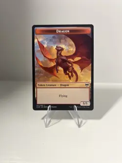 MTG Dragon Token Kaldheim NM - Image 1
