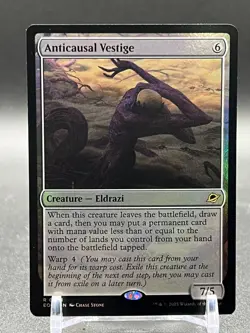 MTG Anticausal Vestige #0001 Foil Rare Edge of Eternities (EOE) - Image 1