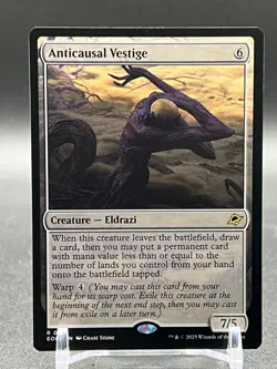 Anticausal Vestige 0001 (R) MTG Edge of Eternities (EOE) Non-foil NM - Image 1
