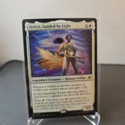 MTG Haliya, Guided by Light 19 Foil Rare Edge of Eternities EOE - Image 1
