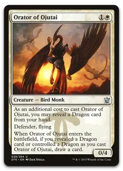 Orator of Ojutai #28 (LP) Dragons of Tarkir DTK Magic MTG - Image 1
