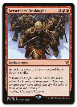 Berserkers' Onslaught #130 (LP) Dragons of Tarkir DTK Magic MTG - Image 1