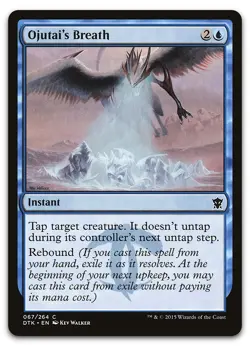 Ojutai's Breath #67 (LP) Dragons of Tarkir DTK Magic MTG - Image 1