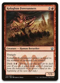 Kolaghan Forerunners #144 (LP) Dragons of Tarkir DTK Magic MTG - Image 1