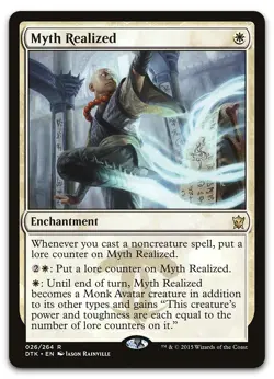 Myth Realized #26 (LP) Dragons of Tarkir DTK Magic MTG - Image 1