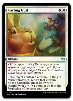 Parting Gust #24 (Foil) (NM) Bloomburrow BLB Magic MTG - Image 1