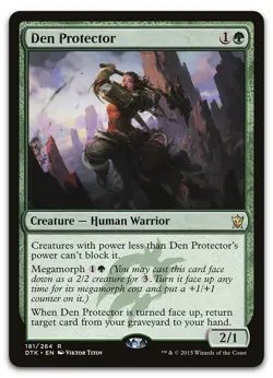 Den Protector #181 (LP) Dragons of Tarkir DTK Magic MTG - Image 1