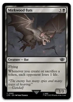 Mirkwood Bats #95 (NM) Lord of the Rings LTR Magic MTG - Image 1