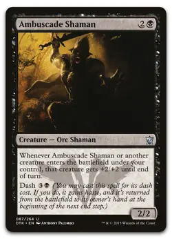 Ambuscade Shaman #87 (LP) Dragons of Tarkir DTK Magic MTG - Image 1