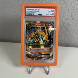 2016 Mega M Charizard EX XY Evolutions Pokemon #13 PSA 10 📈 - Image 1