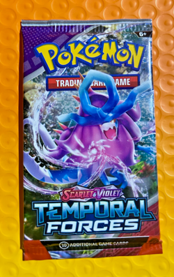 Pokemon TCG: Scarlet and Violet Temporal Forces Sealed Booster Pack - Image 1