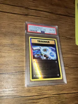 2016 POKEMON XY EVOLUTIONS #73 BLASTOISE SPIRIT LINK-REVERSE FOIL PSA 8 - Image 1