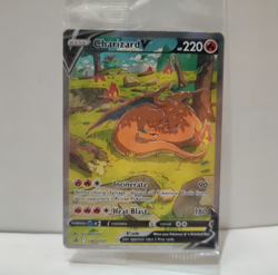 Pokemon TCG Charizard UPC Sealed Promos All 3 SWSH260 SWSH261 SWSH262 - Image 1