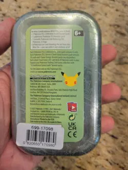 Pokemon TCG - Celebrations Kanto Mini Tin (Sealed) - Image 2