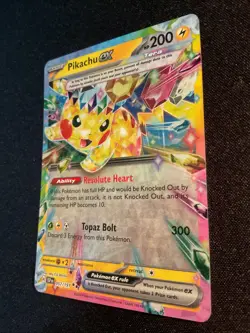 Pokemon TCG - 1x Pikachu ex 057/191 Sv08: Surging Sparks Double Rare - Near Mint - Image 3